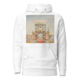 Portable Field Altar for Charles X by Alexandre Denis Abel de Pujol Hoodie