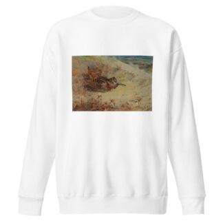 Woodcock sheltering in the sand dunes by Archibald Thorburn Sweatshirt