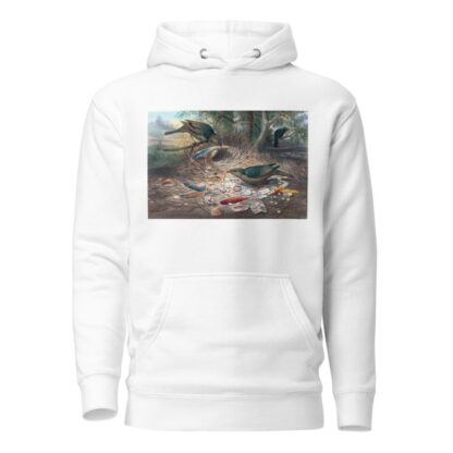 The Satin Bower-bird by Joseph Wolf Hoodie