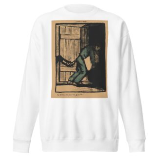 Crimes And Punishments; You can bawl… by Félix Vallotton Sweatshirt