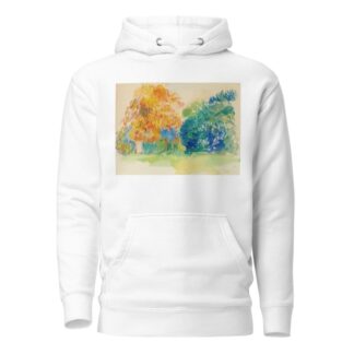 Les Arbres by Pierre-Auguste Renoir Hoodie