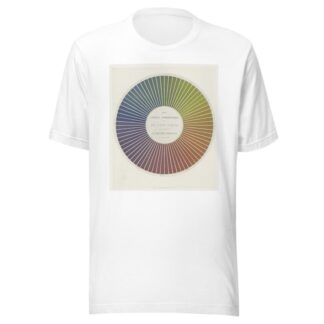 Des couleurs et de leurs applications aux arts industriels à l’aide des cercles chromatiques pl 10 by Michel Eugène Chevreul T-Shirt