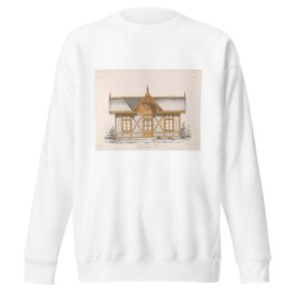 La décoration en bois découpé Pl.31 by A. Sanguineti Sweatshirt