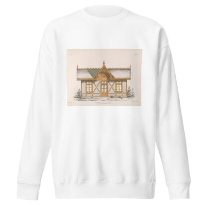 La décoration en bois découpé Pl.31 by A. Sanguineti Sweatshirt