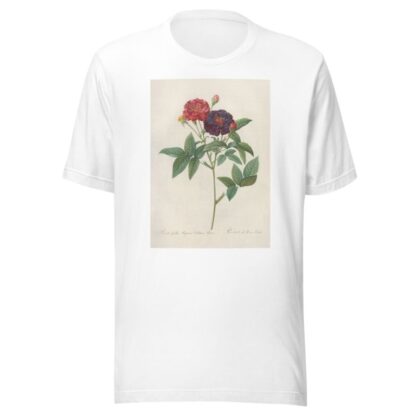 Rosa Gallica Purpurea Velutina by Pierre Joseph Redouté T-Shirt