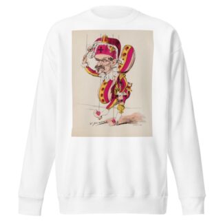 Le Pilori L’homme au plan qu’est-ce qui tire la ficelle by Henri Demare Sweatshirt