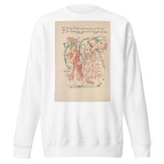 Flora’s feast; A masque of flowers Pl.29 by Walter Crane Sweatshirt