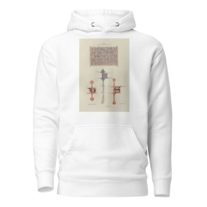 Alphabets: numerals, and devices of the middle ages Pl.08 by Henry Shaw Hoodie