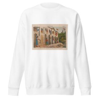 Un leone nel giardino by Augusto Grossi Sweatshirt