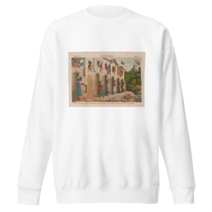 Un leone nel giardino by Augusto Grossi Sweatshirt
