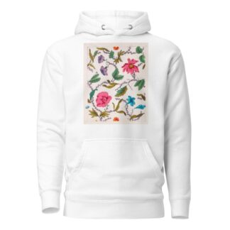 Floral design for printed textile Pl VI by Anonymous Hoodie