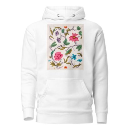 Floral design for printed textile Pl VI by Anonymous Hoodie