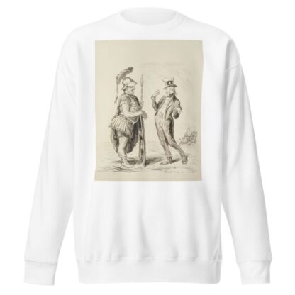 Theodore, if you don’t stop taunting me about unpreparedness I’ll just slap you on the wrist by William Henry Walker Sweatshirt