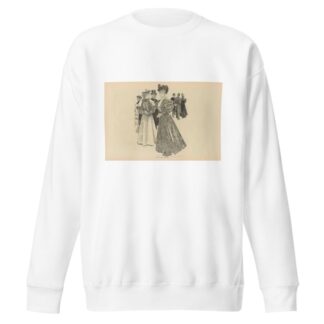 Hyde park corner by Charles Dana Gibson Sweatshirt