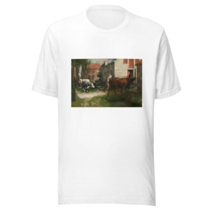 To the Stables by Jan Stobbaerts T-Shirt