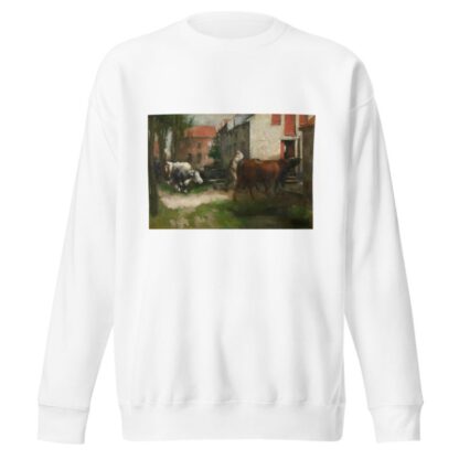 To the Stables by Jan Stobbaerts Sweatshirt