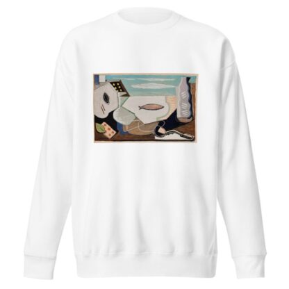 Composition au poisson by Louis Marcoussis Sweatshirt