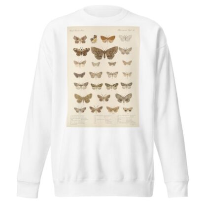 Insecta Lepidoptera-Heterocera Pl 048 by Frederick DuCane Godman Sweatshirt