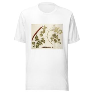 Guilandina moringa by Nikolaus Joseph Freiherr von Jacquin T-Shirt