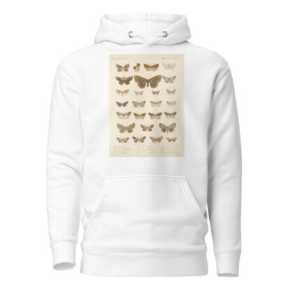 Insecta Lepidoptera-Heterocera Pl 048 by Frederick DuCane Godman Hoodie