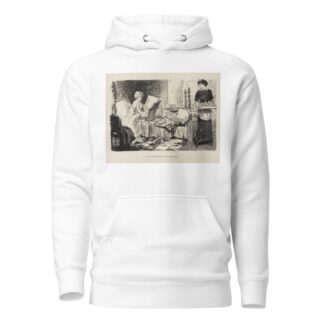The announcement of her engagement by Charles Dana Gibson Hoodie