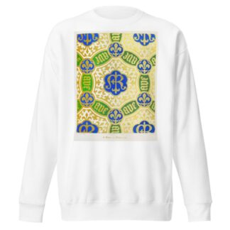 Patterns for Diapering 1 by Augustus Pugin Sweatshirt