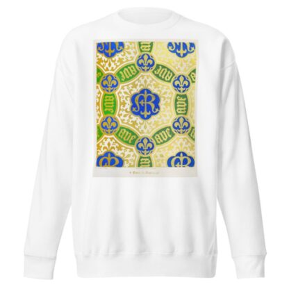 Patterns for Diapering 1 by Augustus Pugin Sweatshirt