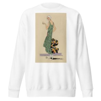 EMERAUDE. – Cette robe de moire Renaissance…. by Anonymous Sweatshirt