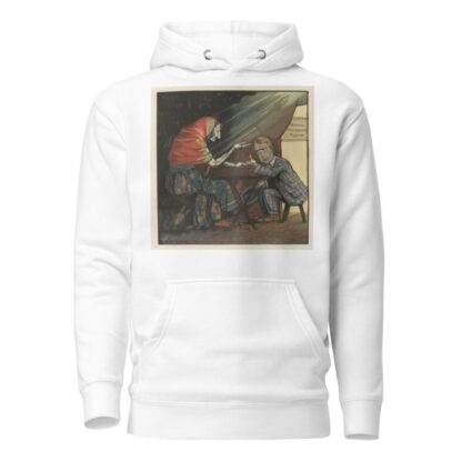 Reading his future by Frank Arthur Nankivell Hoodie