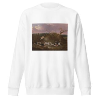 Beagles in Full Cry by John Dalby Sweatshirt
