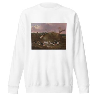 Beagles in Full Cry by John Dalby Sweatshirt
