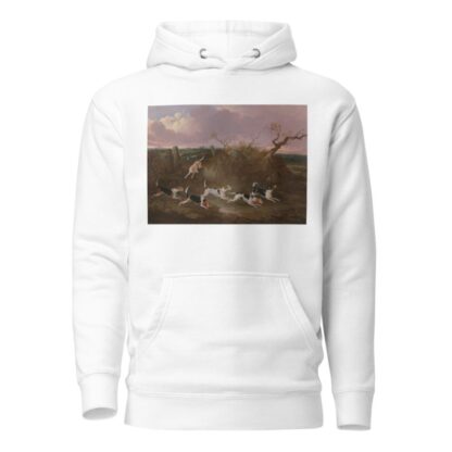 Beagles in Full Cry by John Dalby Hoodie
