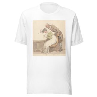 Lady writing a love letter by Thomas Rowlandson T-Shirt