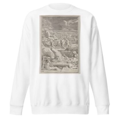 Christ Carried to the Tomb by Claude Mellan Sweatshirt