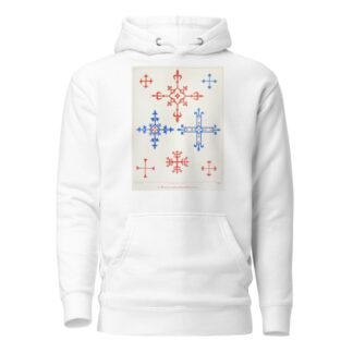 Crosses for marking Church Linen by Augustus Pugin Hoodie