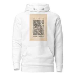 Ex libris van Dukai S. Károly by Anonymous Hoodie