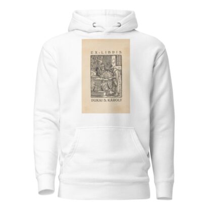 Ex libris van Dukai S. Károly by Anonymous Hoodie