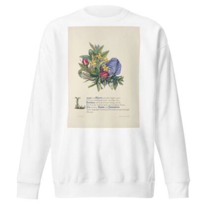 Laurel and myrtle by Jane Elizabeth Giraud Sweatshirt