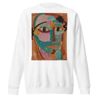 Mysticher Kopf; Das Staunen by Alexej von Jawlensky Sweatshirt