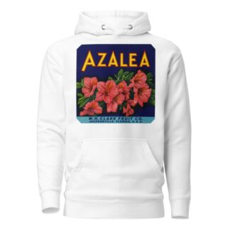 Azalea Fruit Label by Anonymous Hoodie