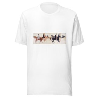 Monsieur Brinquant, Madame Yvonne d’Orville, Marquis de Dion 2 by Georges Goursat (Sem) T-Shirt