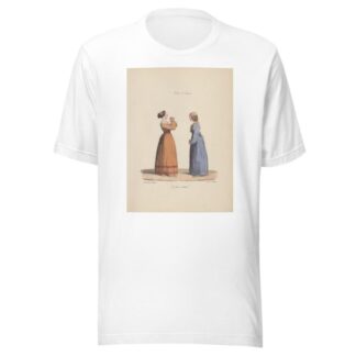 Recueil des scènes familières, et de société de Paris Pl.19 by Edmé Jean Pigal T-Shirt
