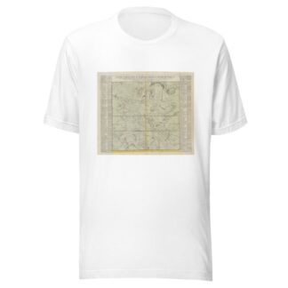 Atlas Coelestis Pl.24 by Johann Gabriel Doppelmayr T-Shirt