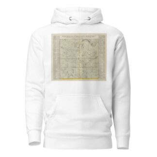 Atlas Coelestis Pl.24 by Johann Gabriel Doppelmayr Hoodie