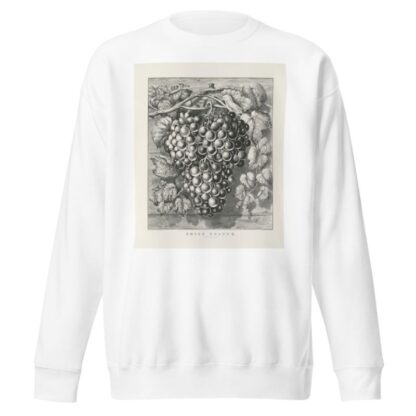 Prize grapes; a four pound bunch by Currier & Ives. Sweatshirt