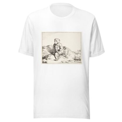 Siddende bjørn, set forfra by Marcus de Bye T-Shirt