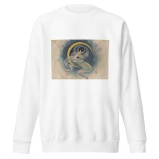 Loie Fuller in the moon by Anonymous Sweatshirt