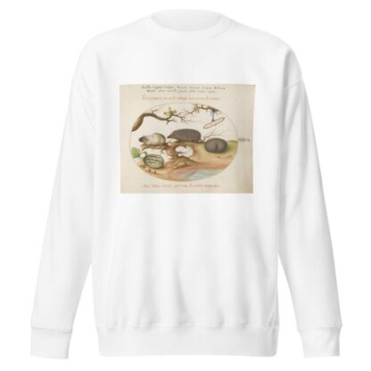 Guinea Pig and Hedgehogs with Melon and Cobnuts by Joris Hoefnagel Sweatshirt
