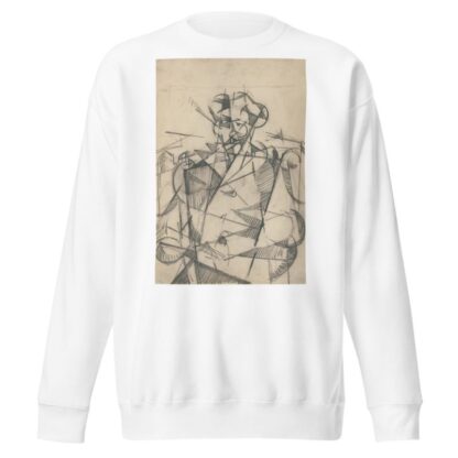 Untitled [Cubist portrait of a seated man] by Albert Gleizes Sweatshirt