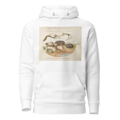 Guinea Pig and Hedgehogs with Melon and Cobnuts by Joris Hoefnagel Hoodie